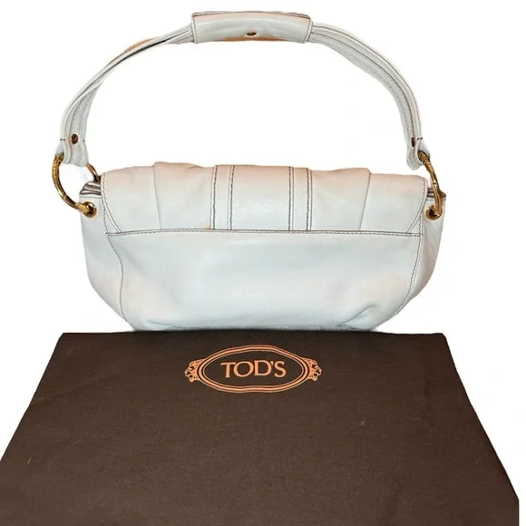 Vintage TOD’S Italian Leather Shoulder Bag - Picture 14 of 14